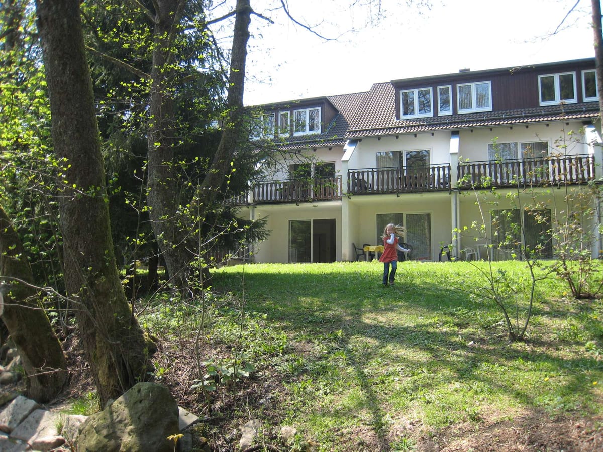 Garden of House 27c in spring